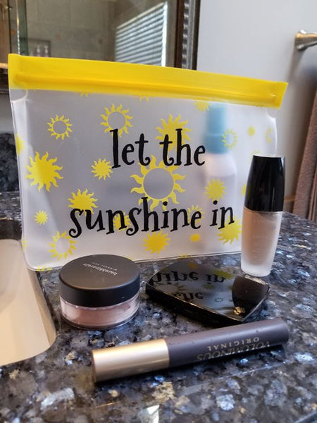 Zparoos Reusable Snack Bag Set (2 Lg. / 1 Md.) "Sunshine" STAND UP (3-Pc)