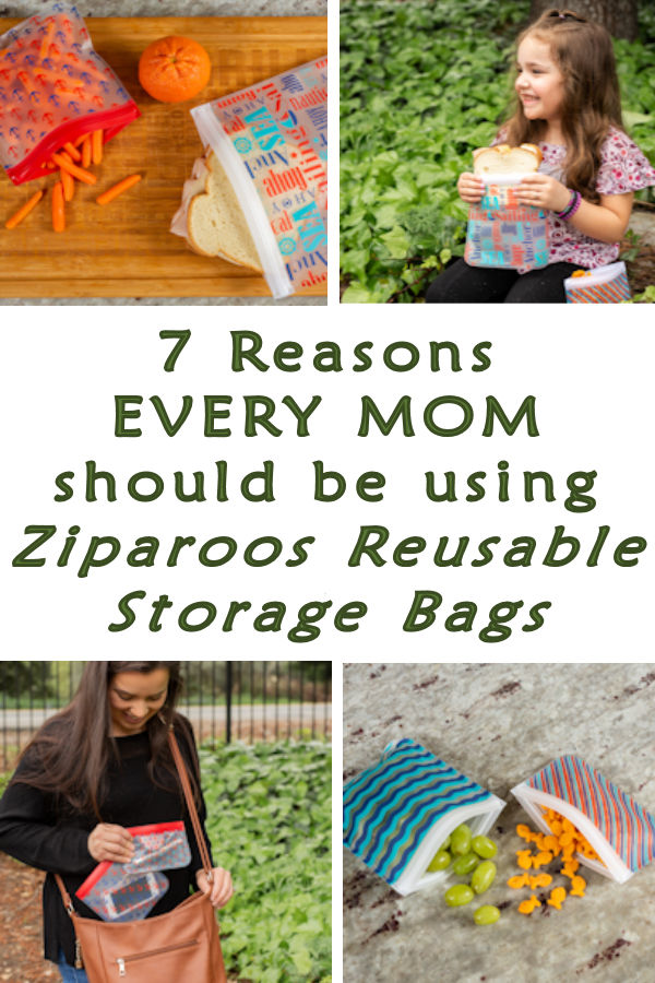 Seven Reasons Moms Should Use Ziparoos Reusable Storage Bags