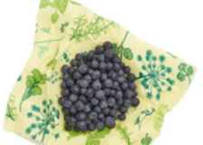 3 pack reusable Bee’s Wraps - VEGAN Herbs Garden