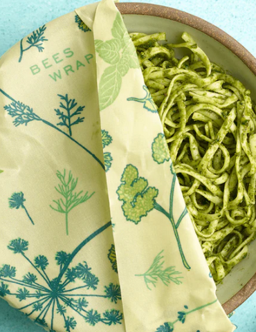 3 pack reusable Bee’s Wraps - VEGAN Herbs Garden