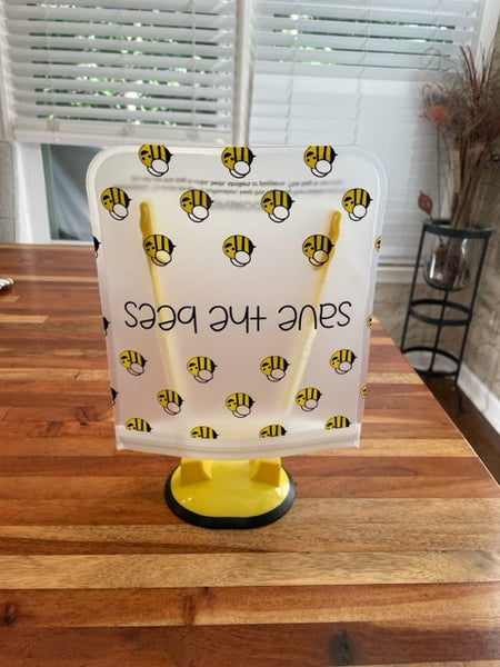 NEW SET! Save the "Bees", Wraps and Bags (6-Pc COMBO)