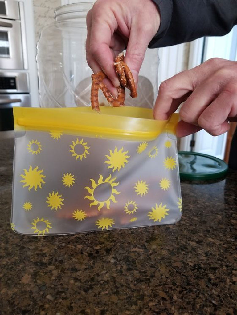 Reusable Ziplock Sandwich Bag – Reusable Storage